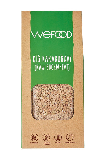 Wefood Glütensiz Çiğ Karabuğday Tanesi 400 gr (Greçka)