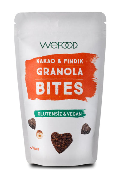 Wefood Kakao & Fındık Granola Bites 40 gr