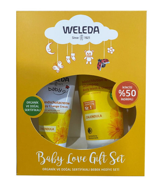 Weleda Baby Love Gift Set (Şampuan & Pişik Kremi)