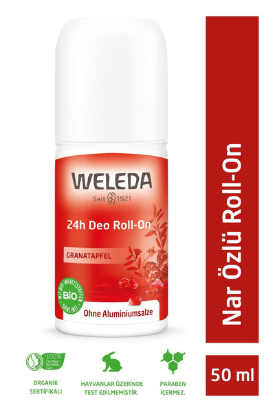 Weleda Nar Özlü Doğal Roll-On Deodorant 50ml