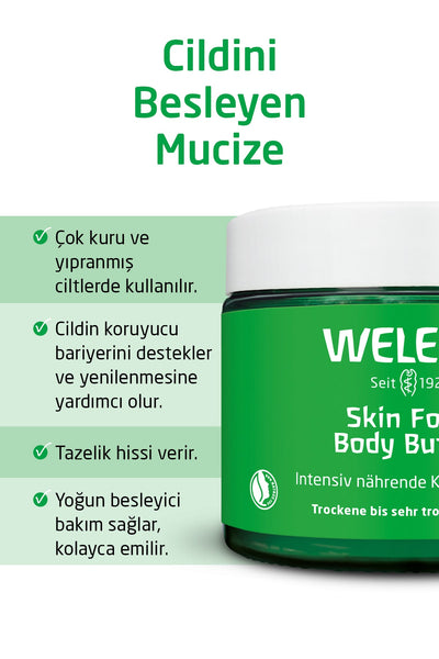 Weleda Skin Food Body Butter Organik Vücut Bakım Kremi 150ml