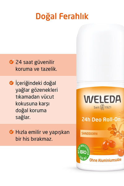 Weleda Yabani İğde Özlü Doğal Roll-On Deodorant 50ml