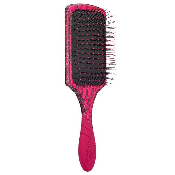 Wet Brush Pro Mineral Parıltı Paddle (Yelpaze Şeklinde) Tarama Fırçası - Wine