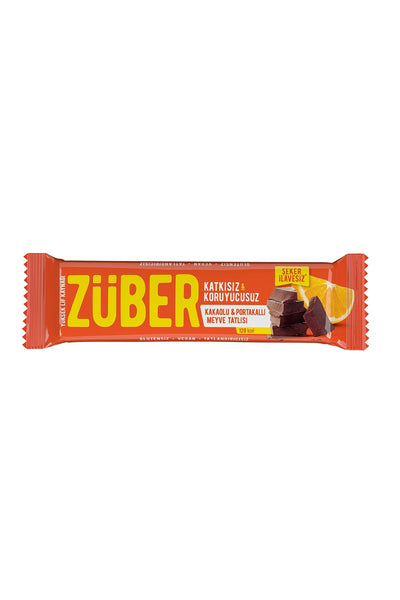 Züber Kakaolu ve Portakallı Meyve Tatlısı 40Gr