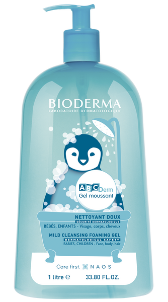 Bioderma ABCDerm Foaming Temizleme Jeli 1 Litre (Bebek ve Çocuklar İçin)