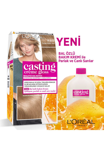 L'Oréal Paris Casting Crème Gloss Saç Boyası - 810 Parlak Küllü Sarı